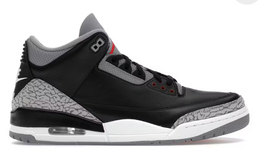 Jordan 3 Black Cement
