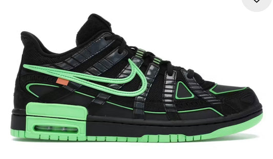 Nike Off-White Rubber dunk green strike
