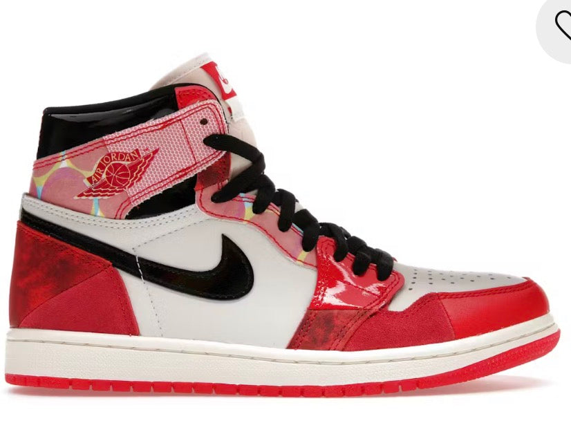 Jordan 1 Spiderman across the spiderverse