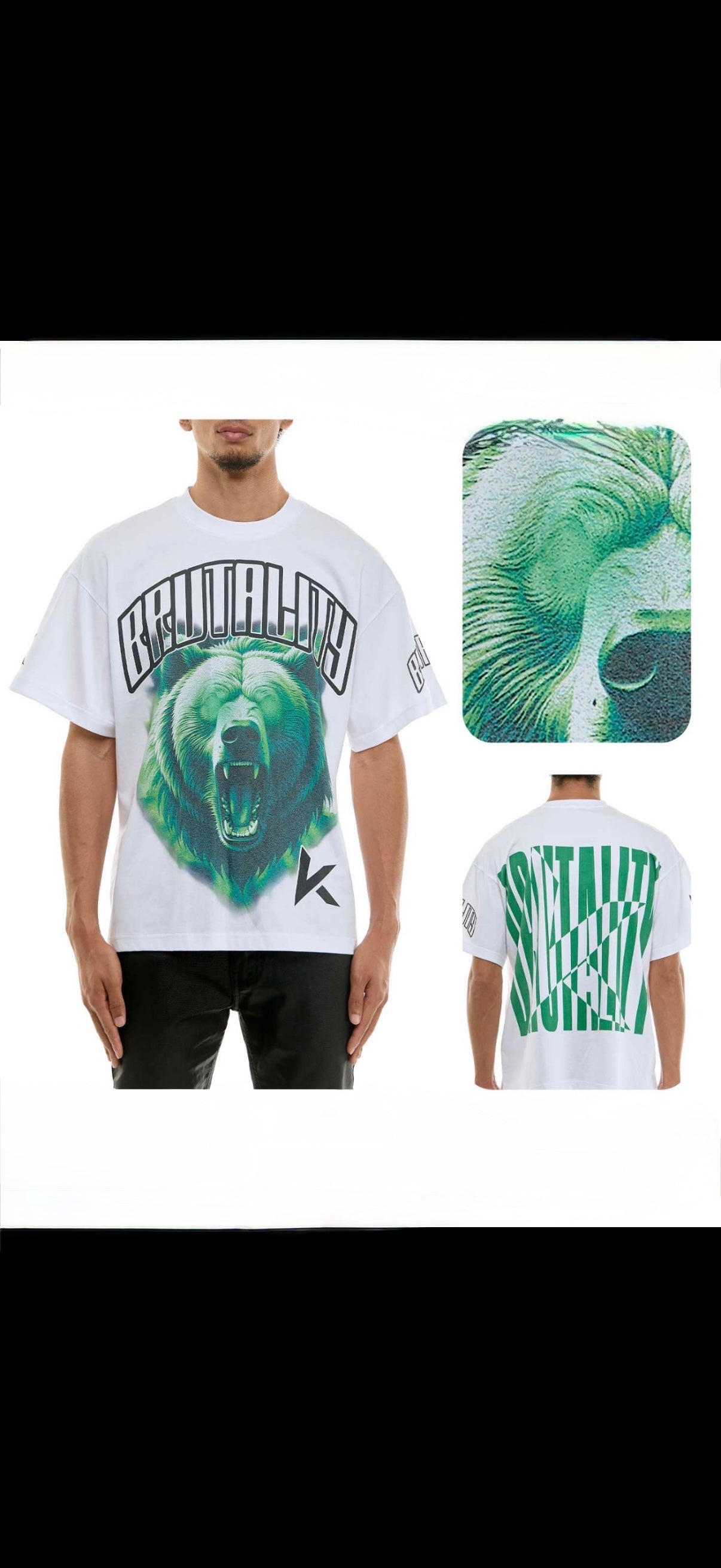 KDNK Brutality Tee White