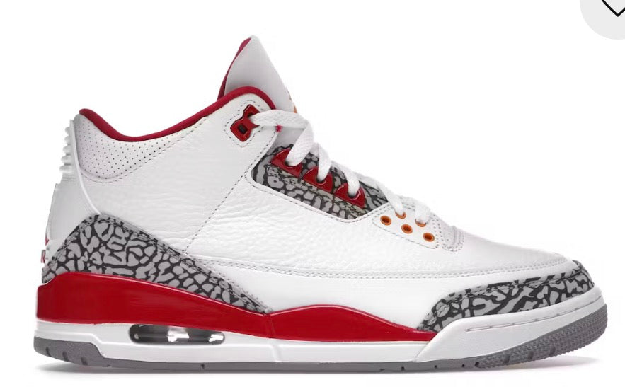 Jordan 3 Cardinal