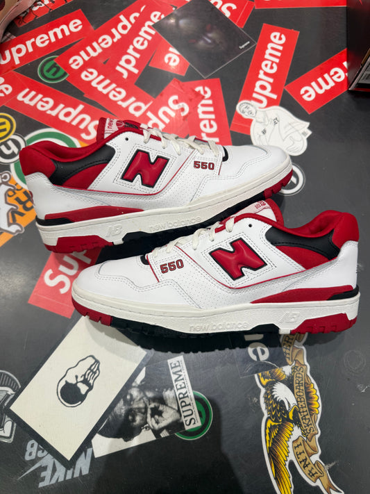 New Balance 550 White/Red