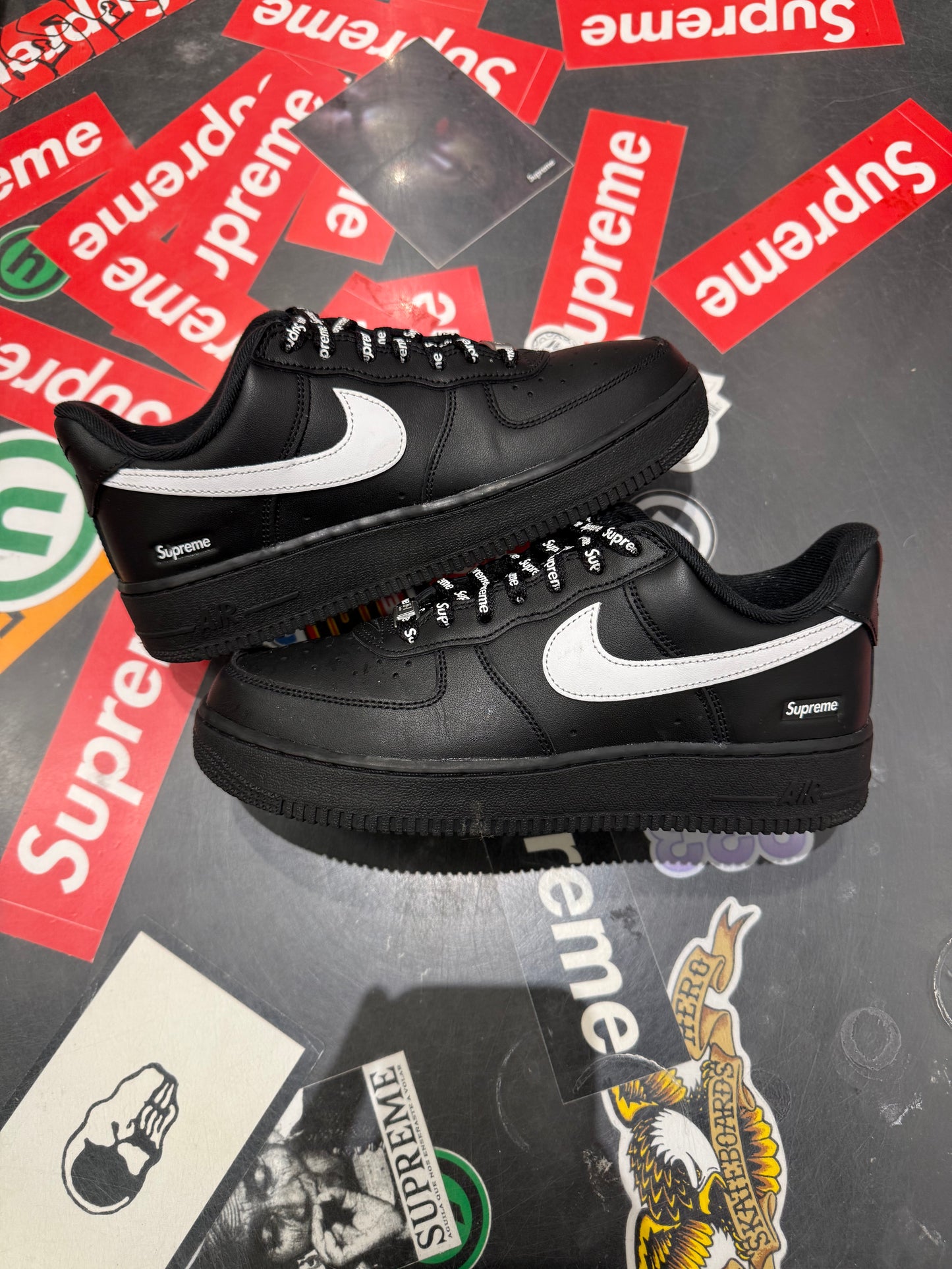 Supreme Air Force 1 Black/White