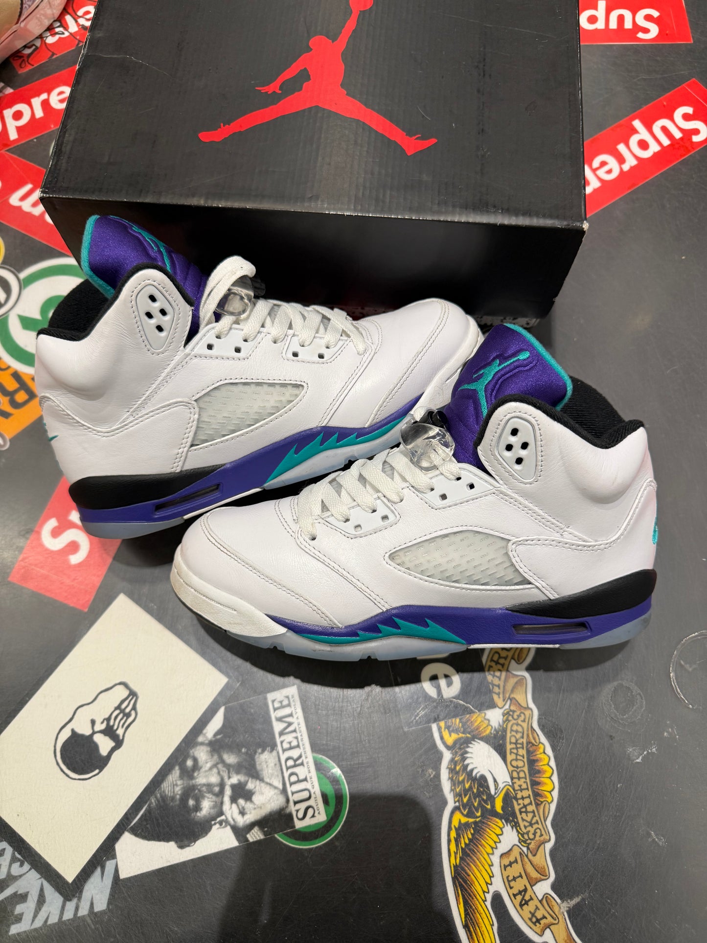 Jordan 5 Grape