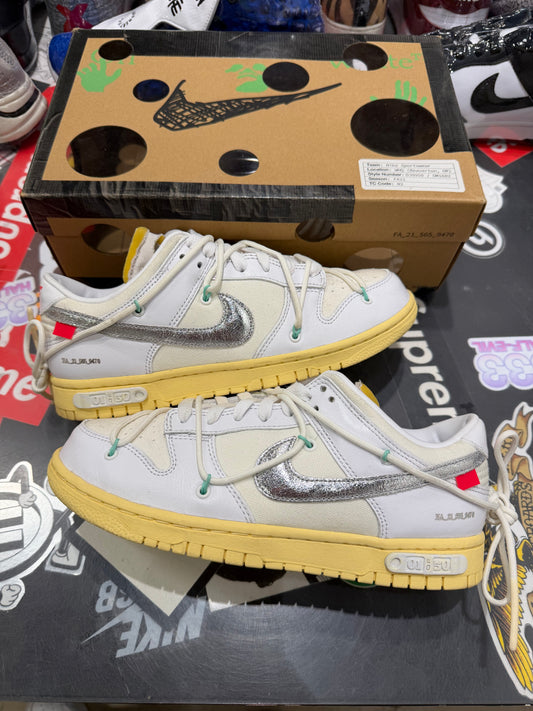 Off-White dunk lot 1