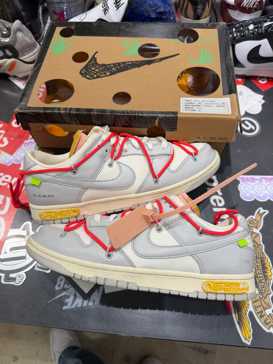Off-White dunk lot 6