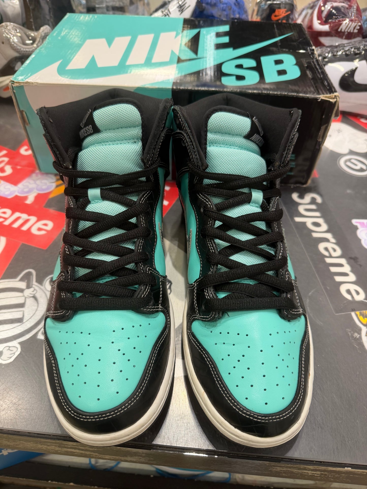 SB Dunk high diamond supply Co.