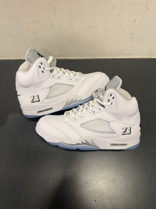 Jordan 5 White Metallic
