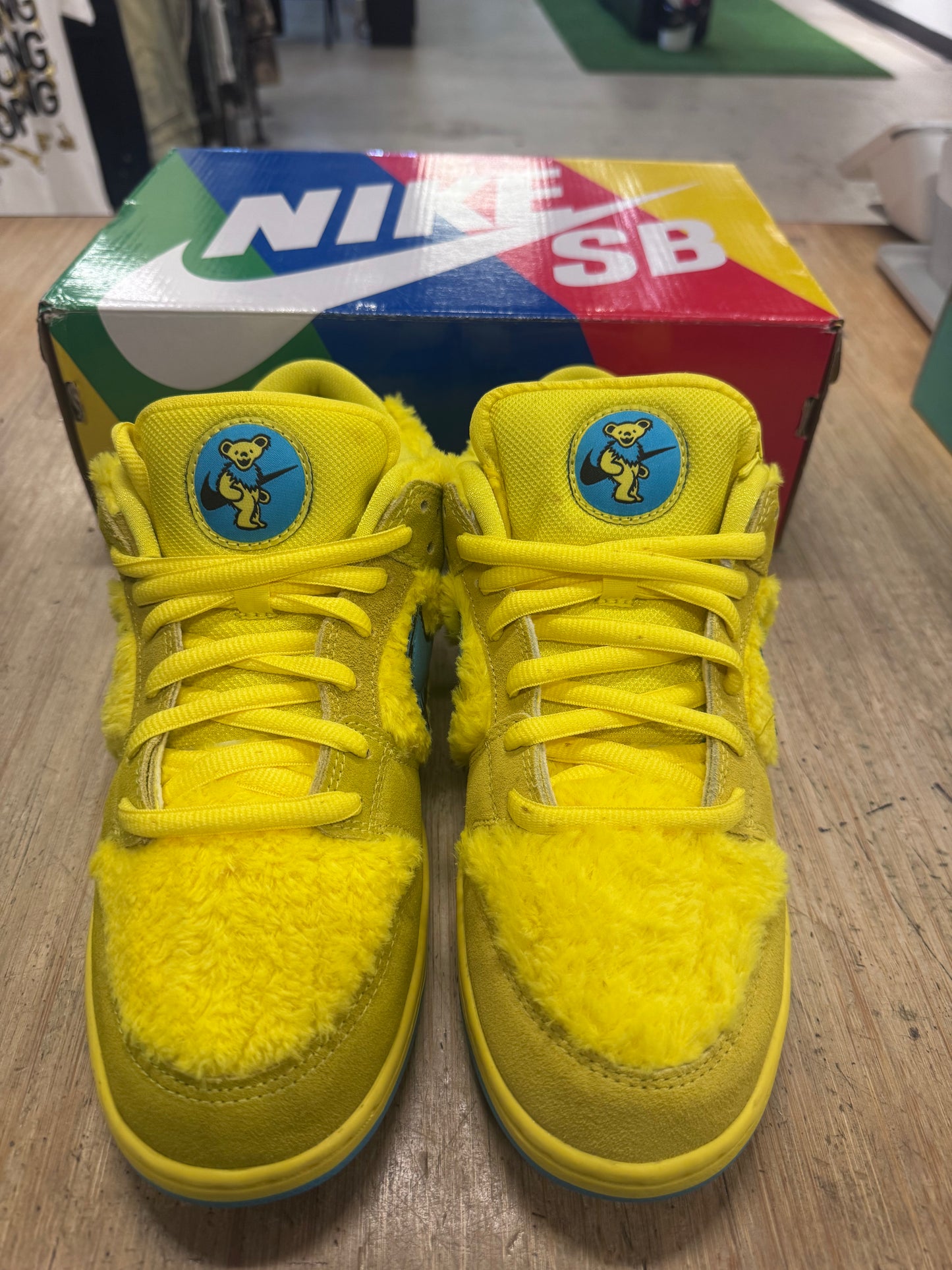 Sb dunk low Grateful Dead Yellow