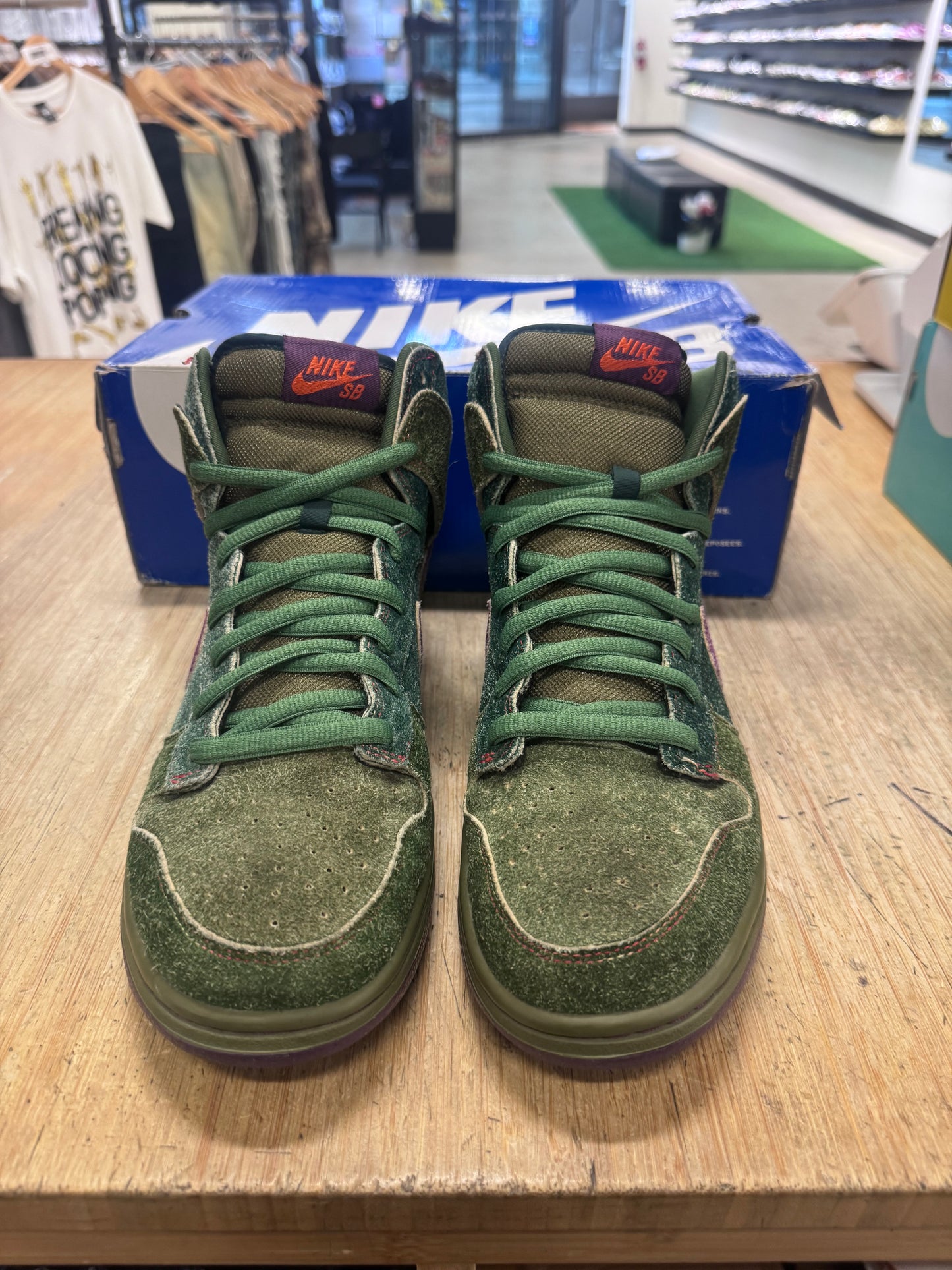 Sb dunk High 4/20 Skunk