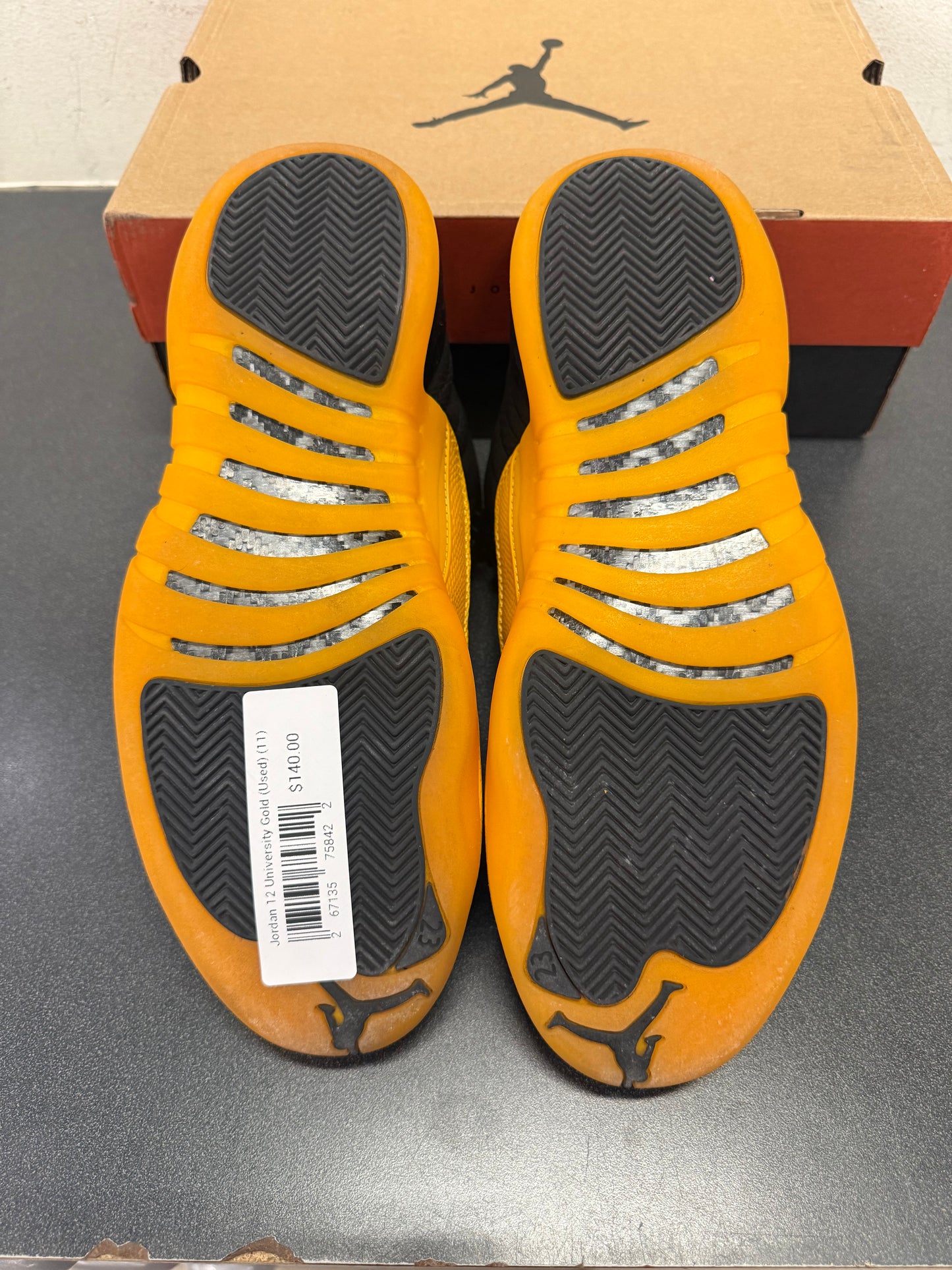 Jordan 12 University Gold