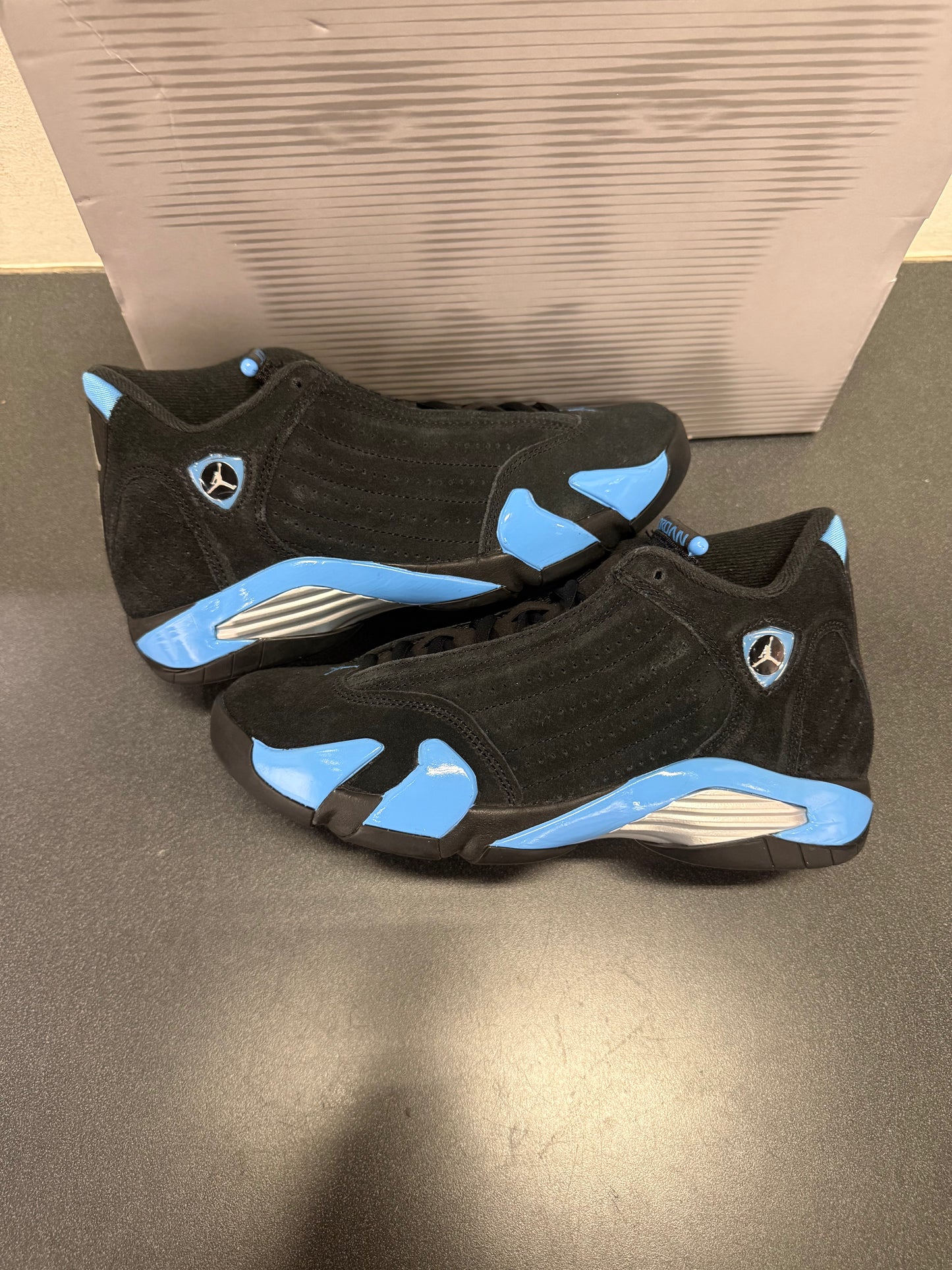 Jordan 14 Black/University Blue