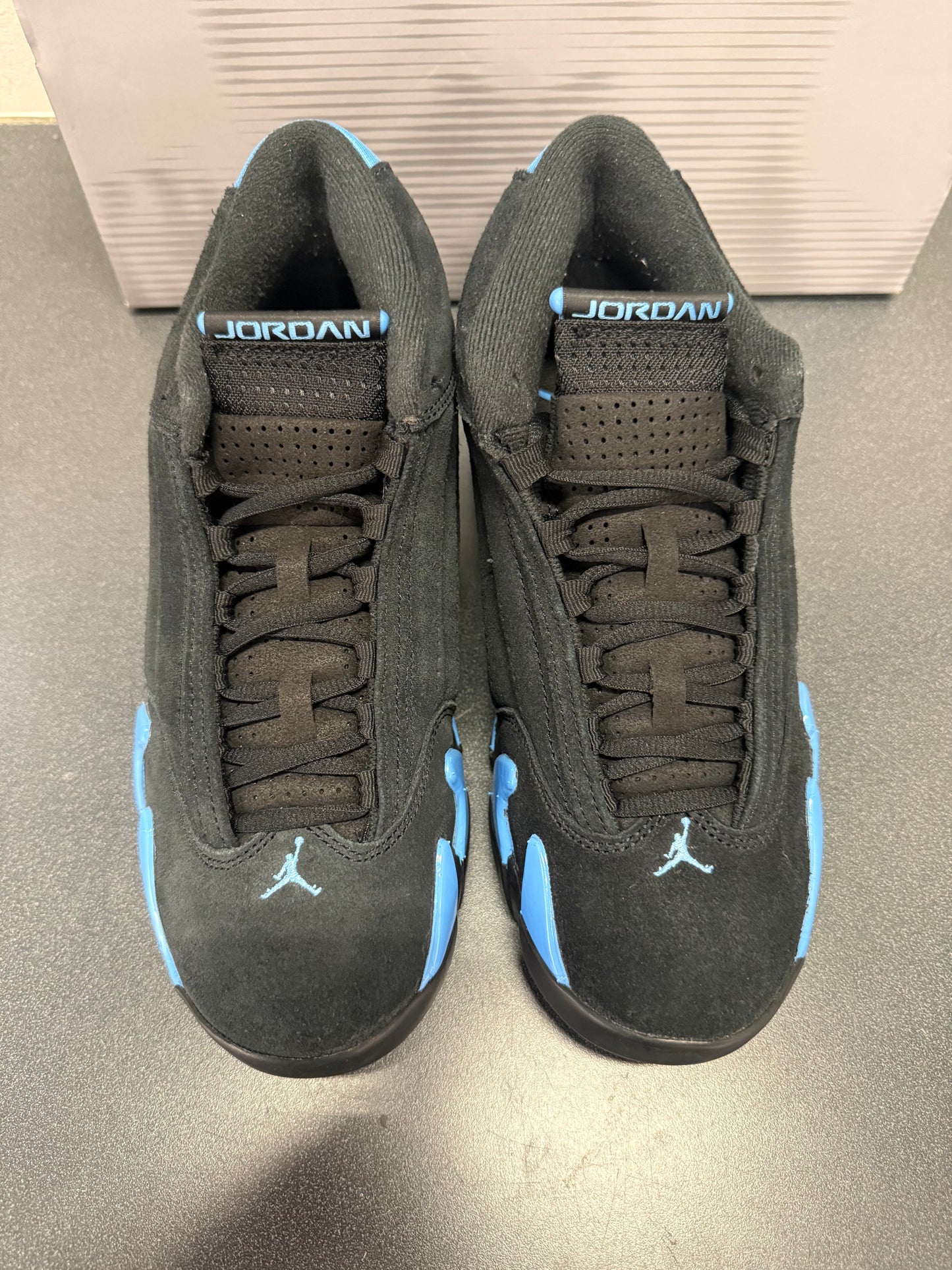 Jordan 14 Black/University Blue