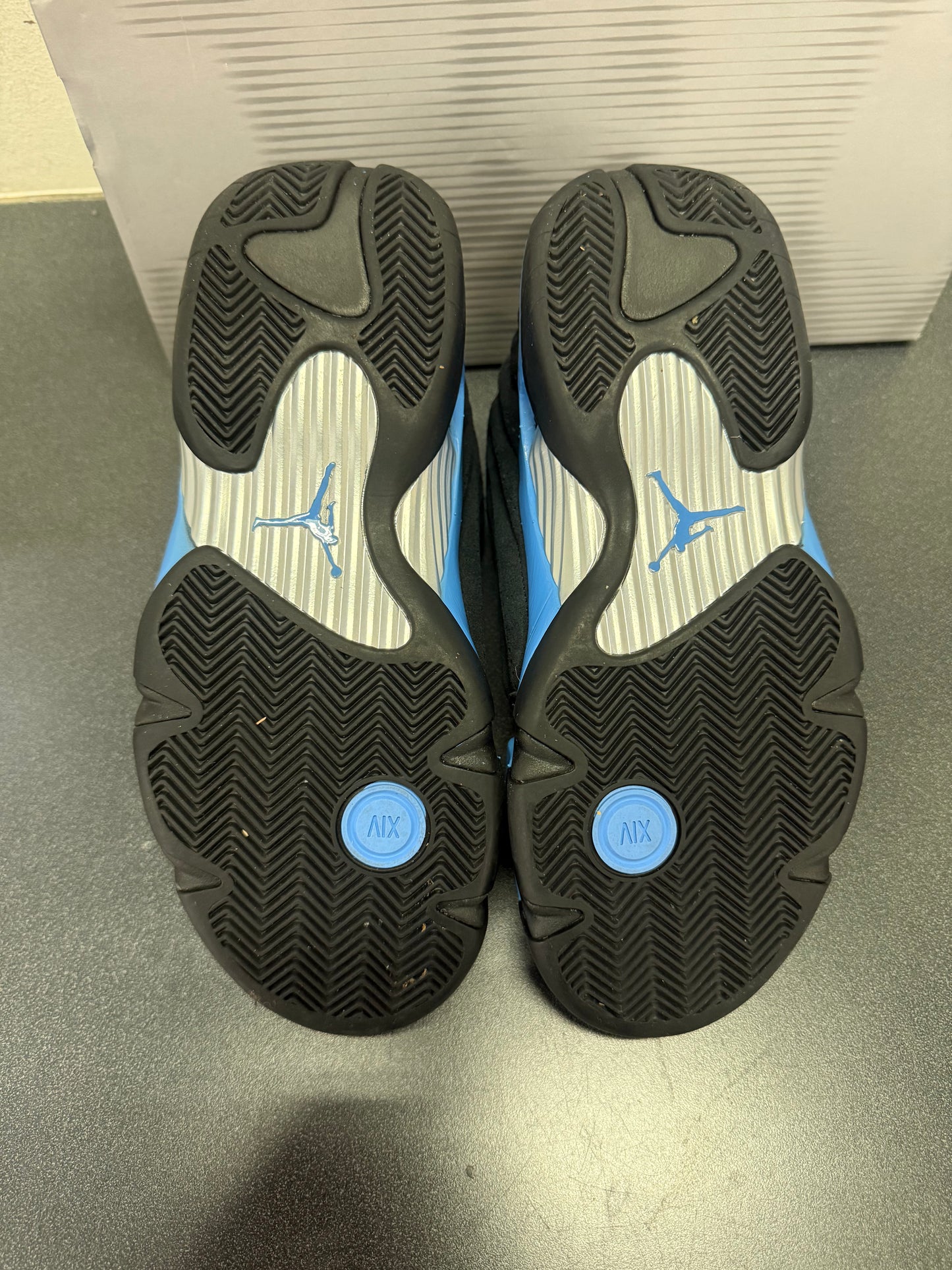 Jordan 14 Black/University Blue