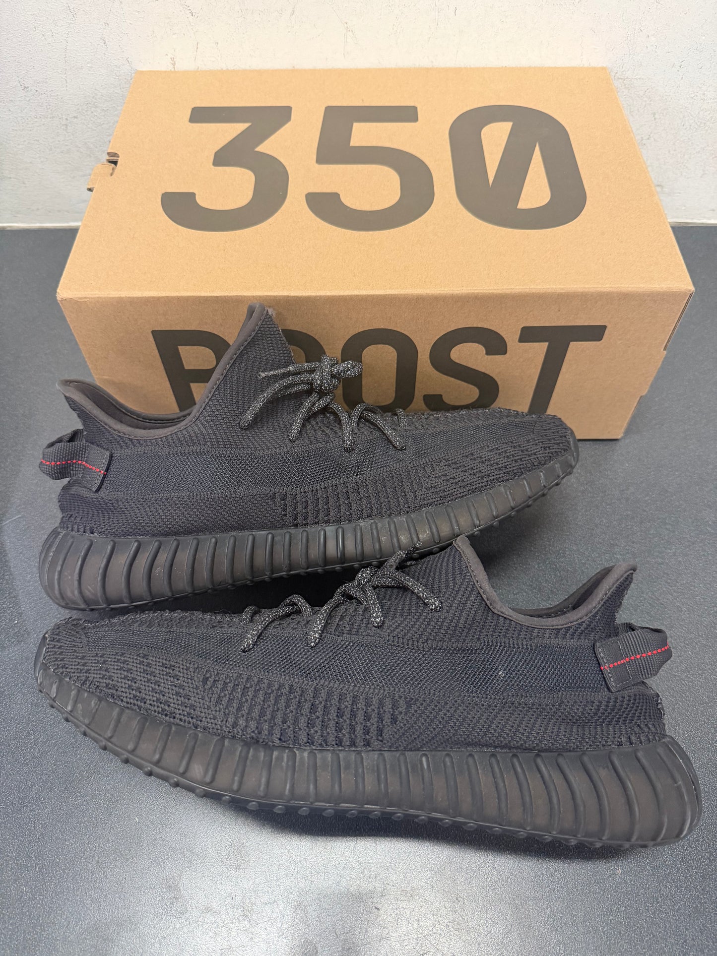 Yeezy 350 Black Non Reflective