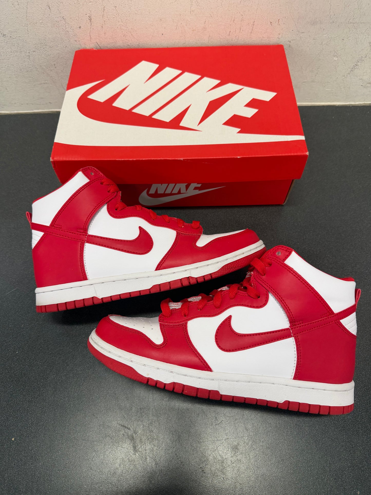 Dunk high championship red