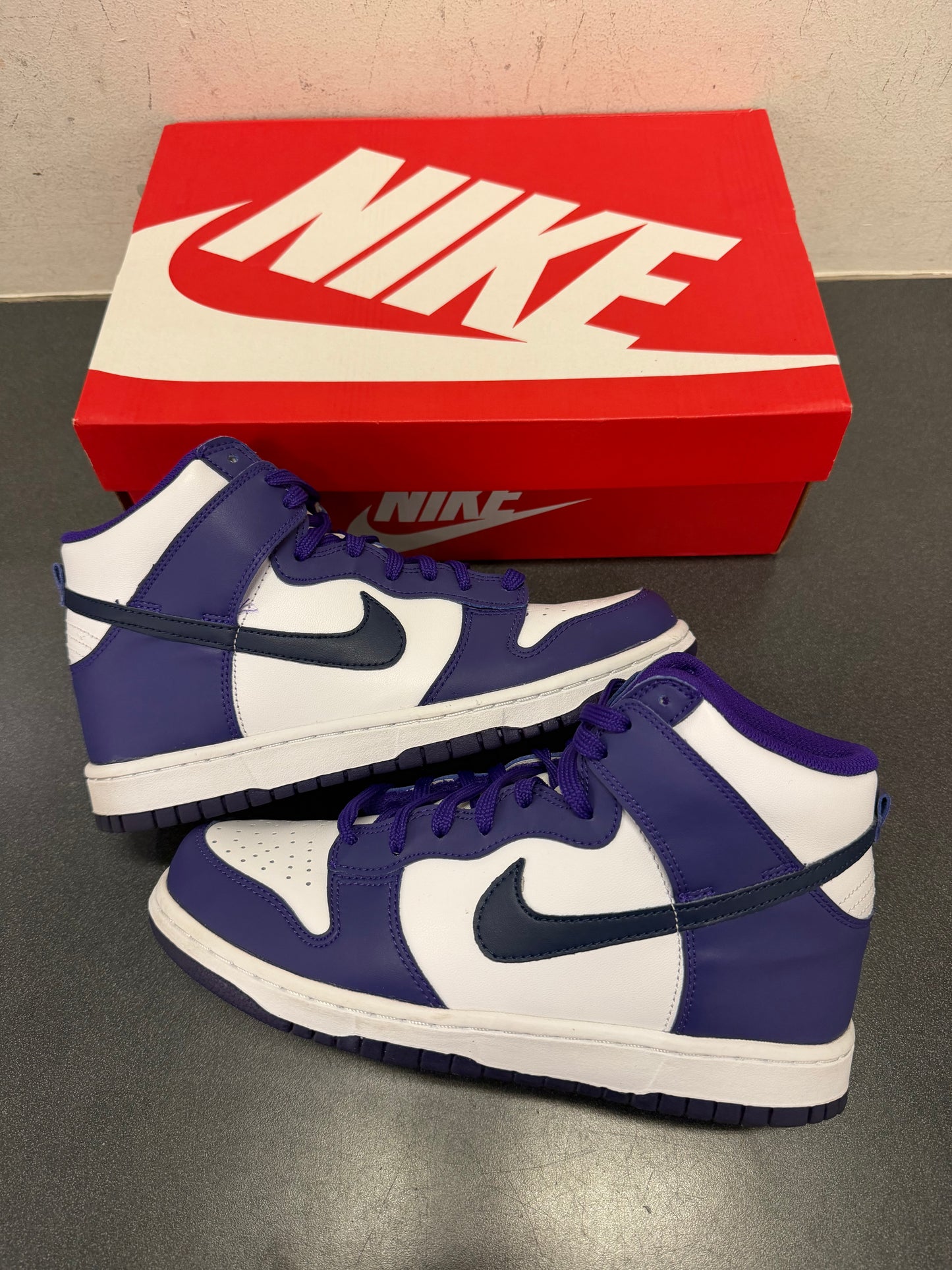 Dunk high Electro Purple