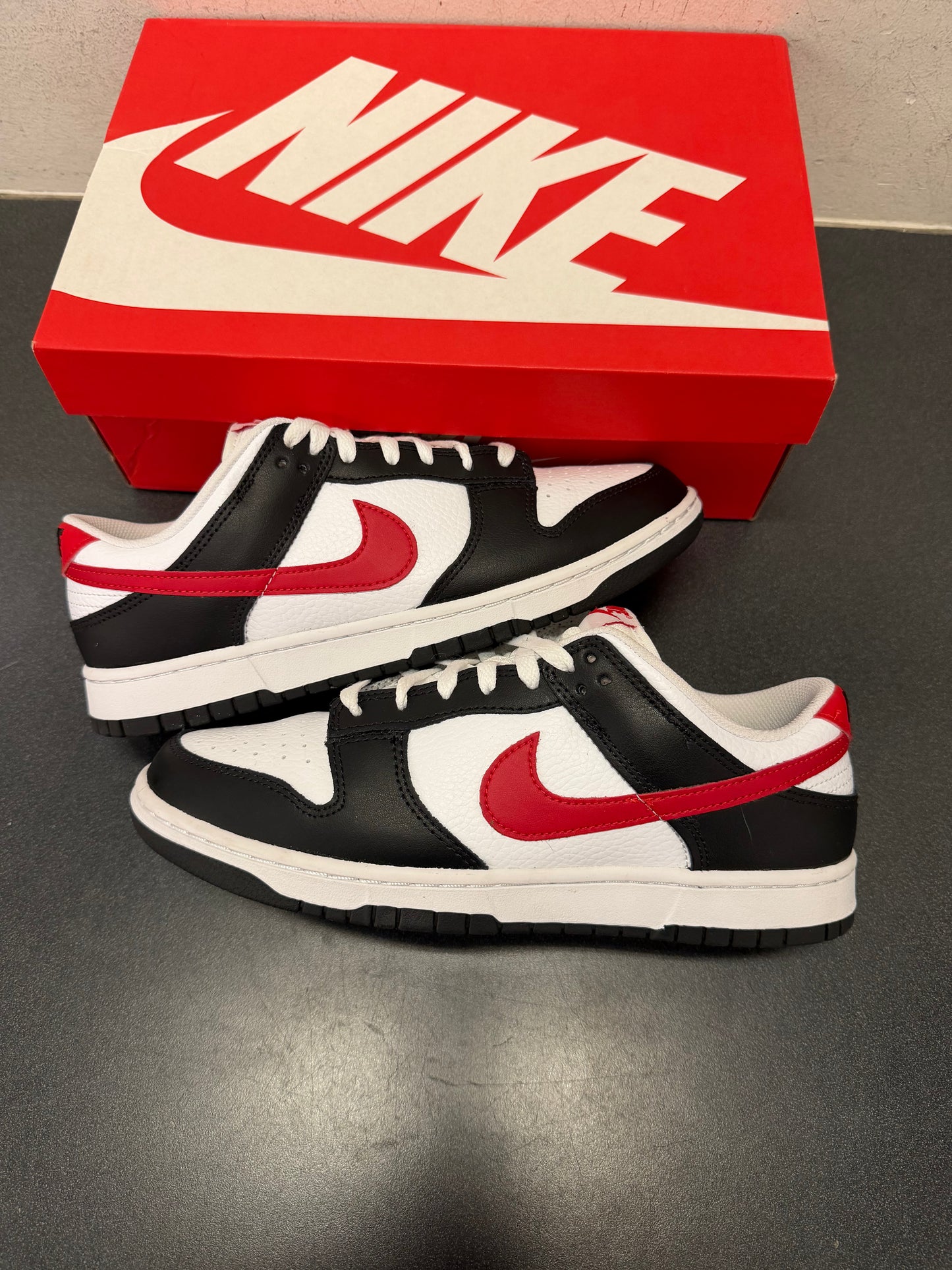 Dunk low Red Swoosh Panda