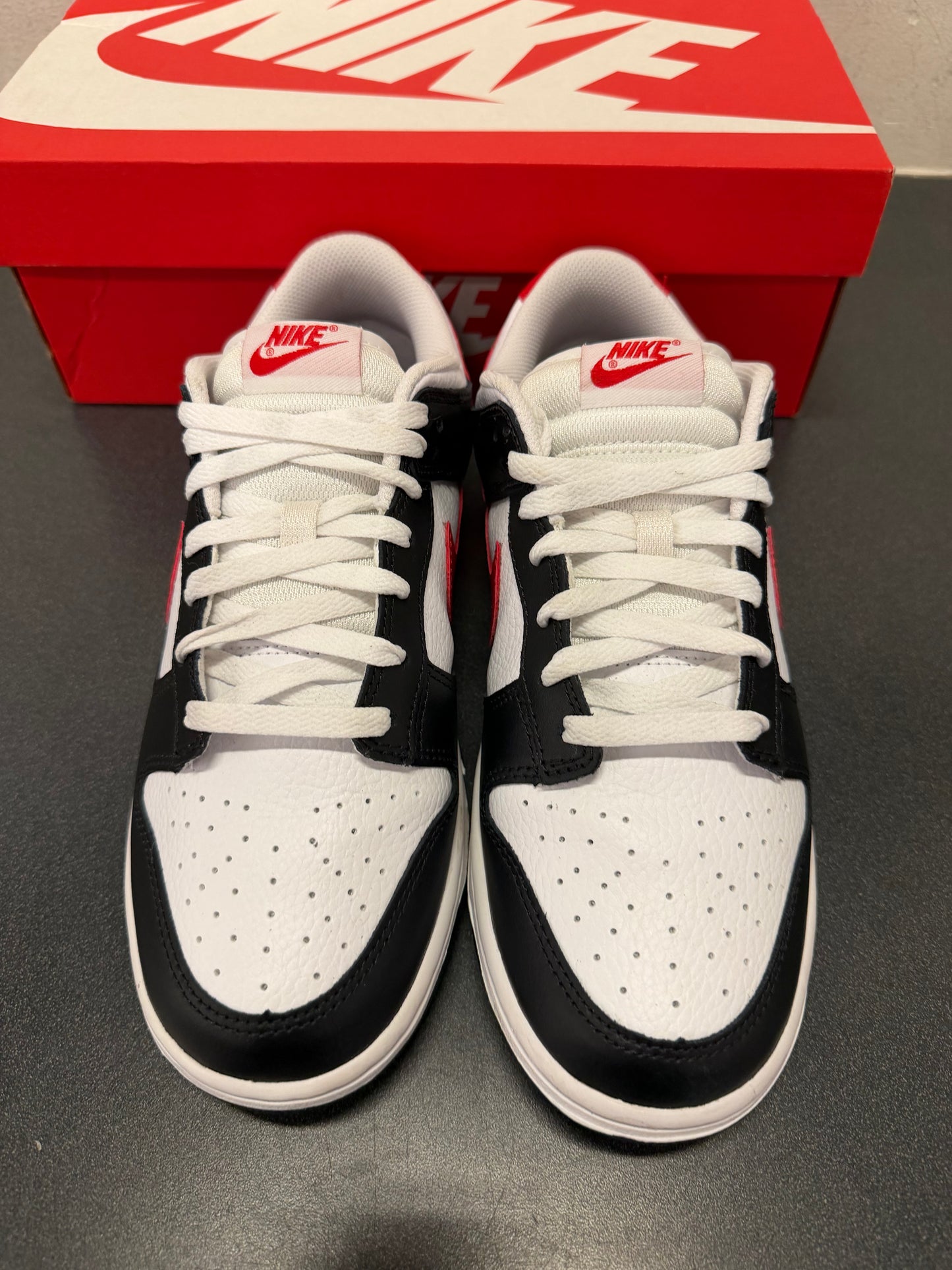 Dunk low Red Swoosh Panda