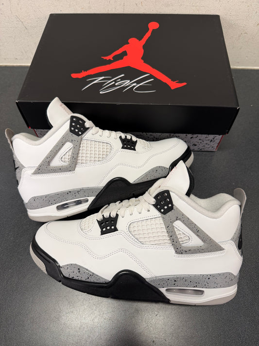 Jordan 4 White Cement