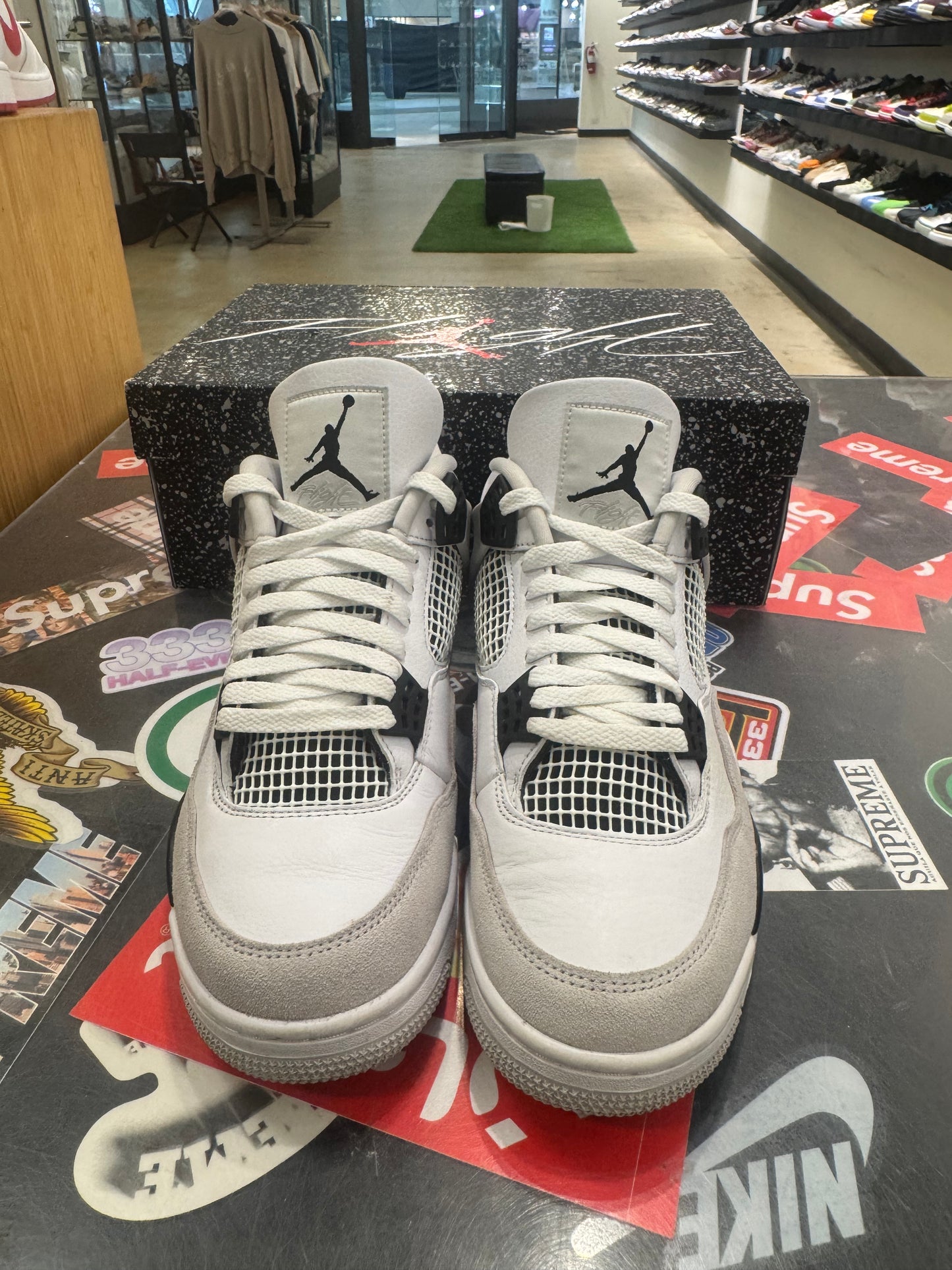 Jordan 4 Military Black