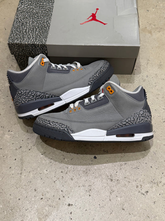 Jordan 3 Cool Grey