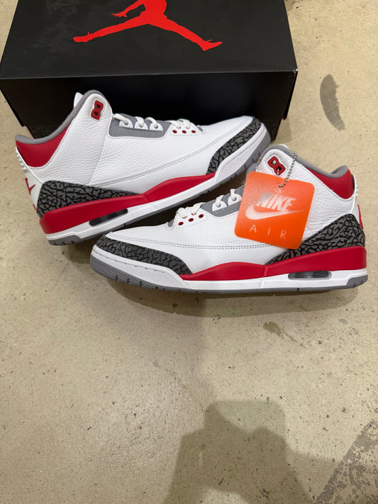 Jordan 3 Fire Red