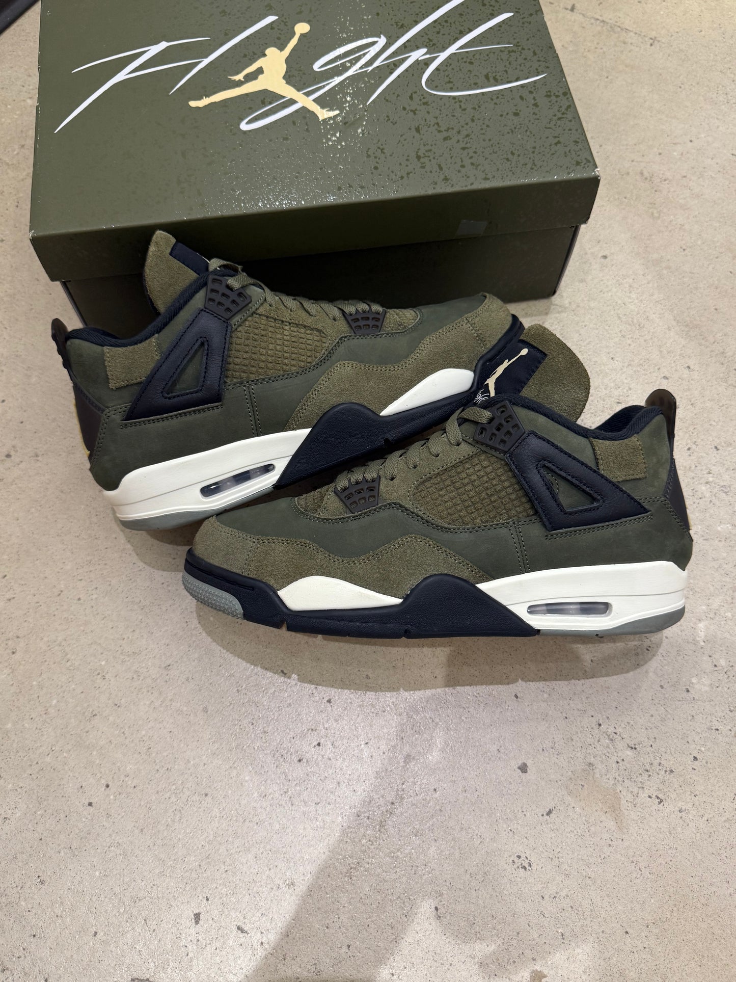 Jordan 4 Craft Olive