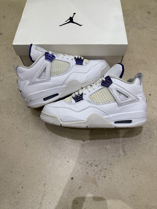 Jordan 4 Purple Metallic