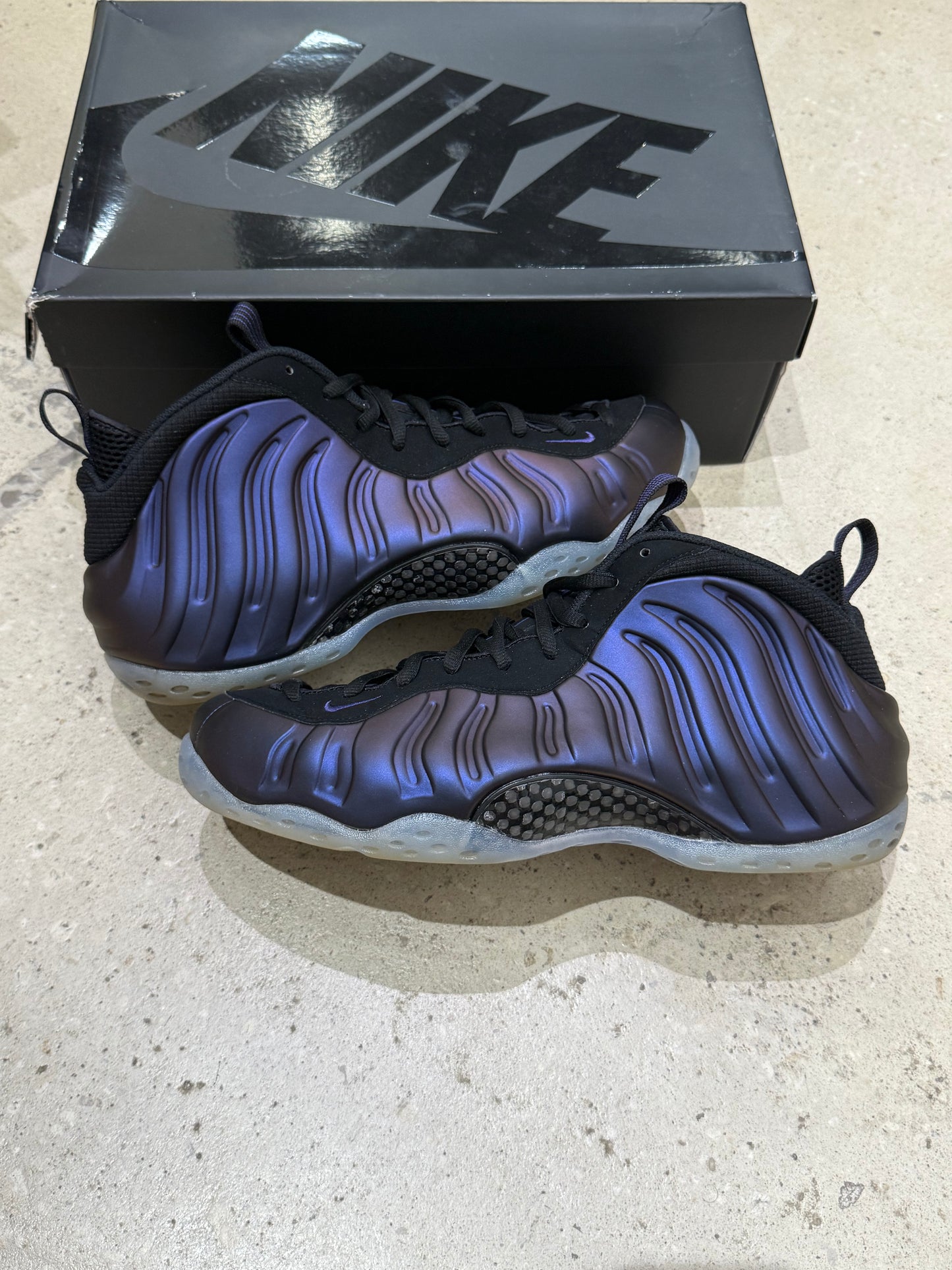 Foamposite Eggplant