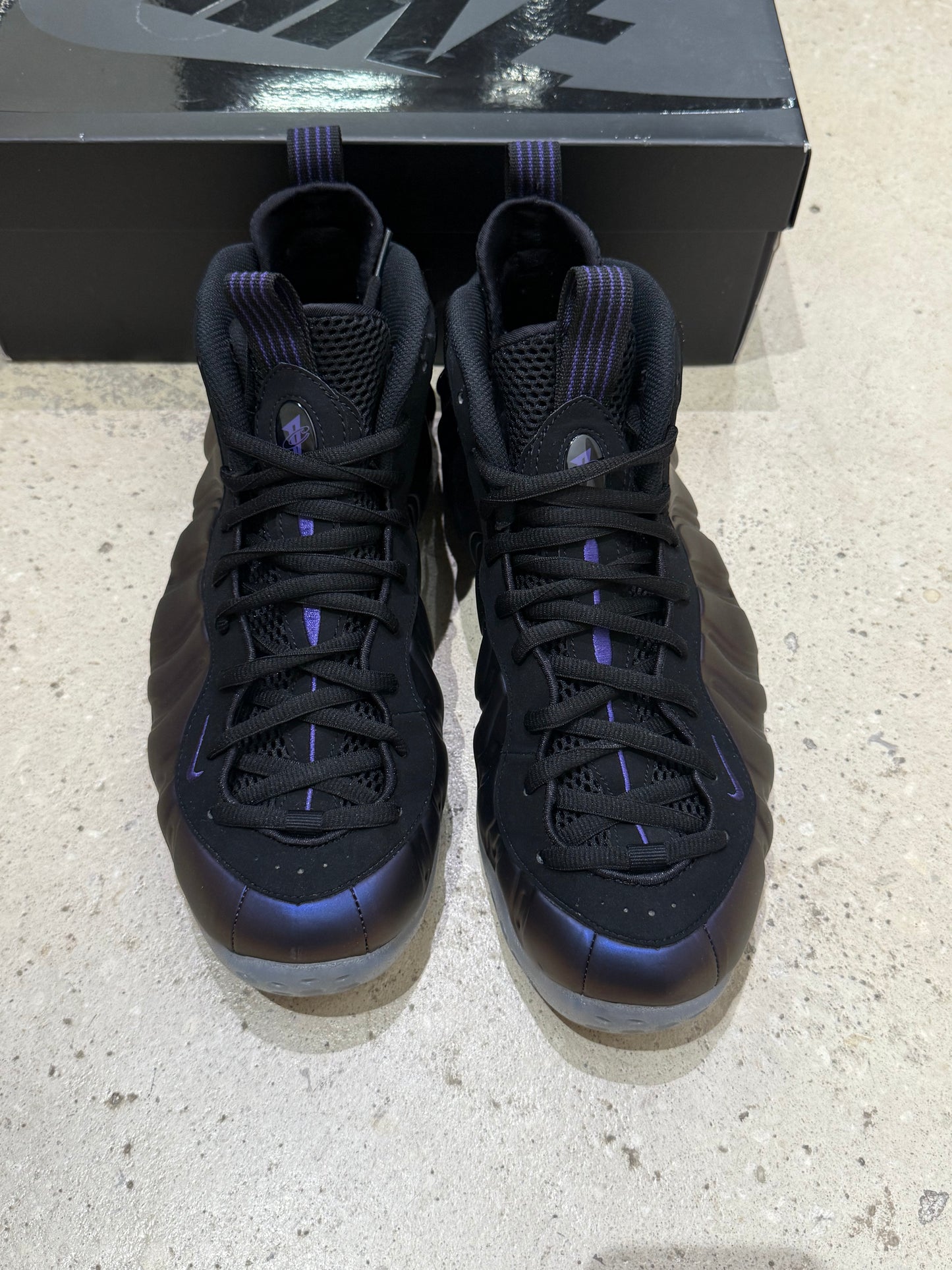 Foamposite Eggplant