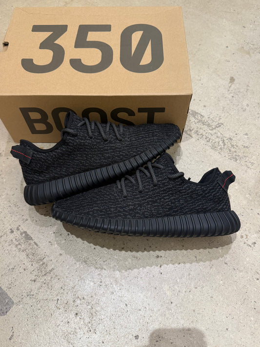 Yeezy 350 Pirate Black