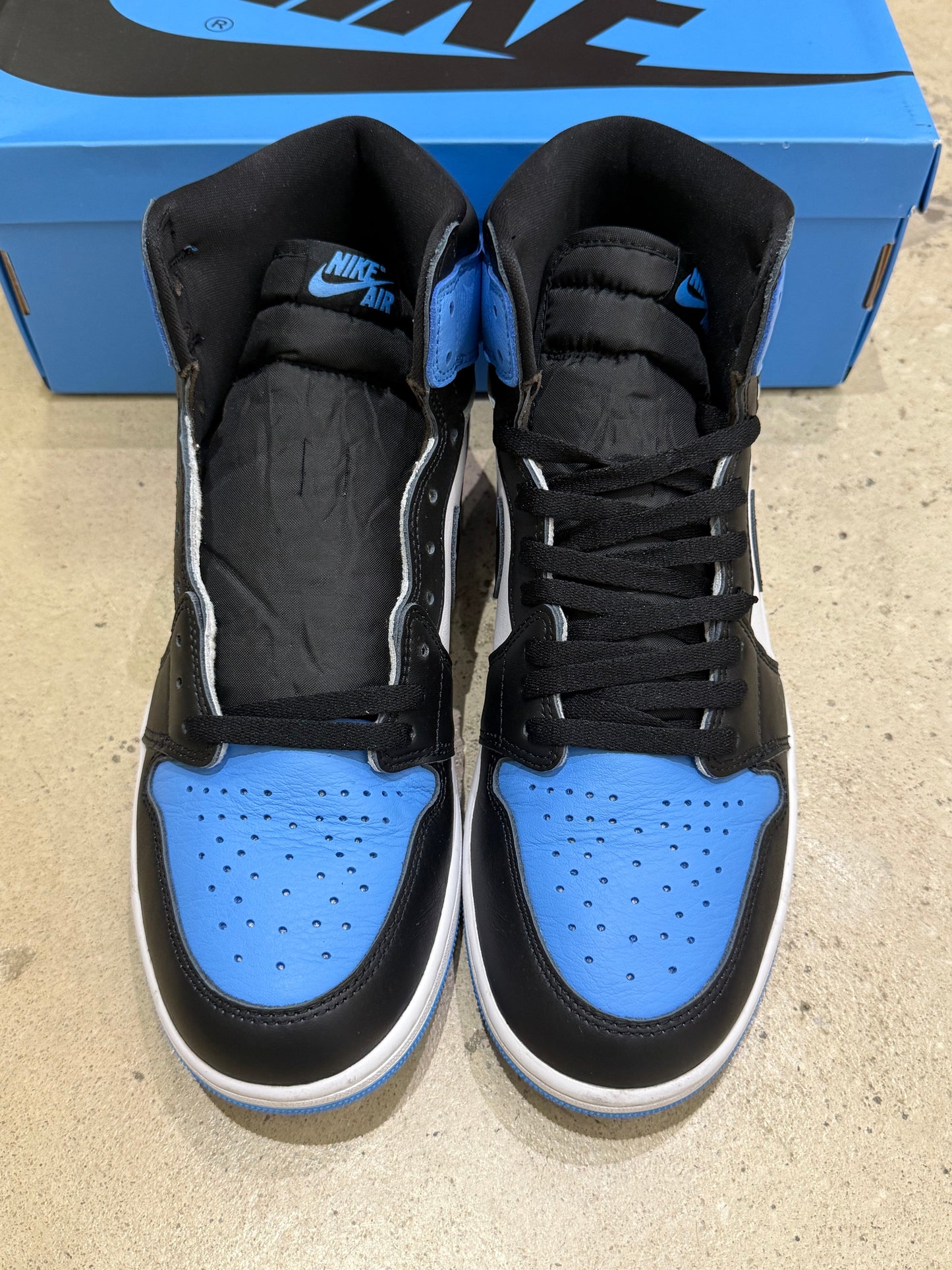 Jordan 1 UNC Toe