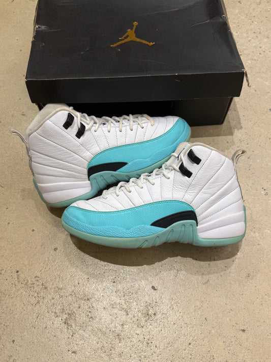 Jordan 12 Light Aqua