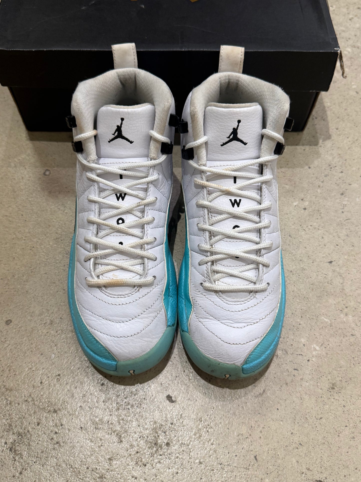 Jordan 12 Light Aqua