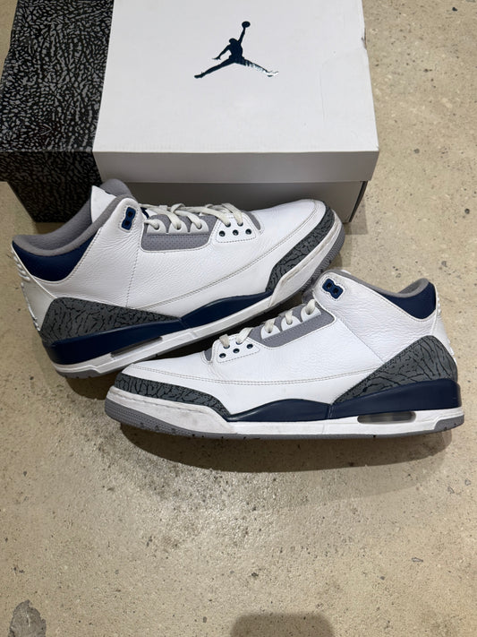 Jordan 3 Midnight Navy