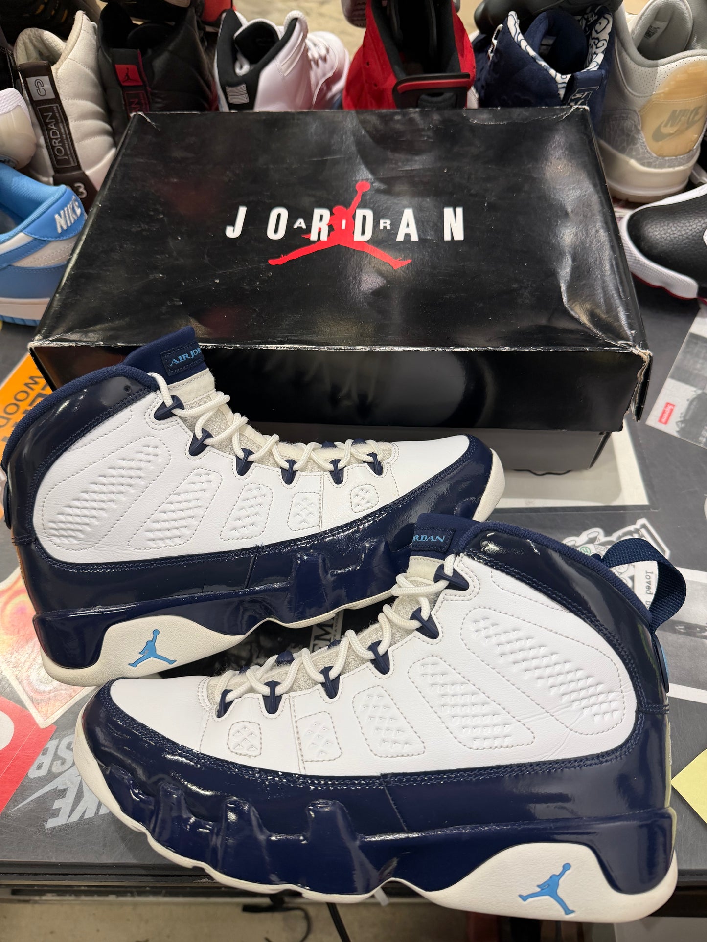 Jordan 9 Pearl Blue