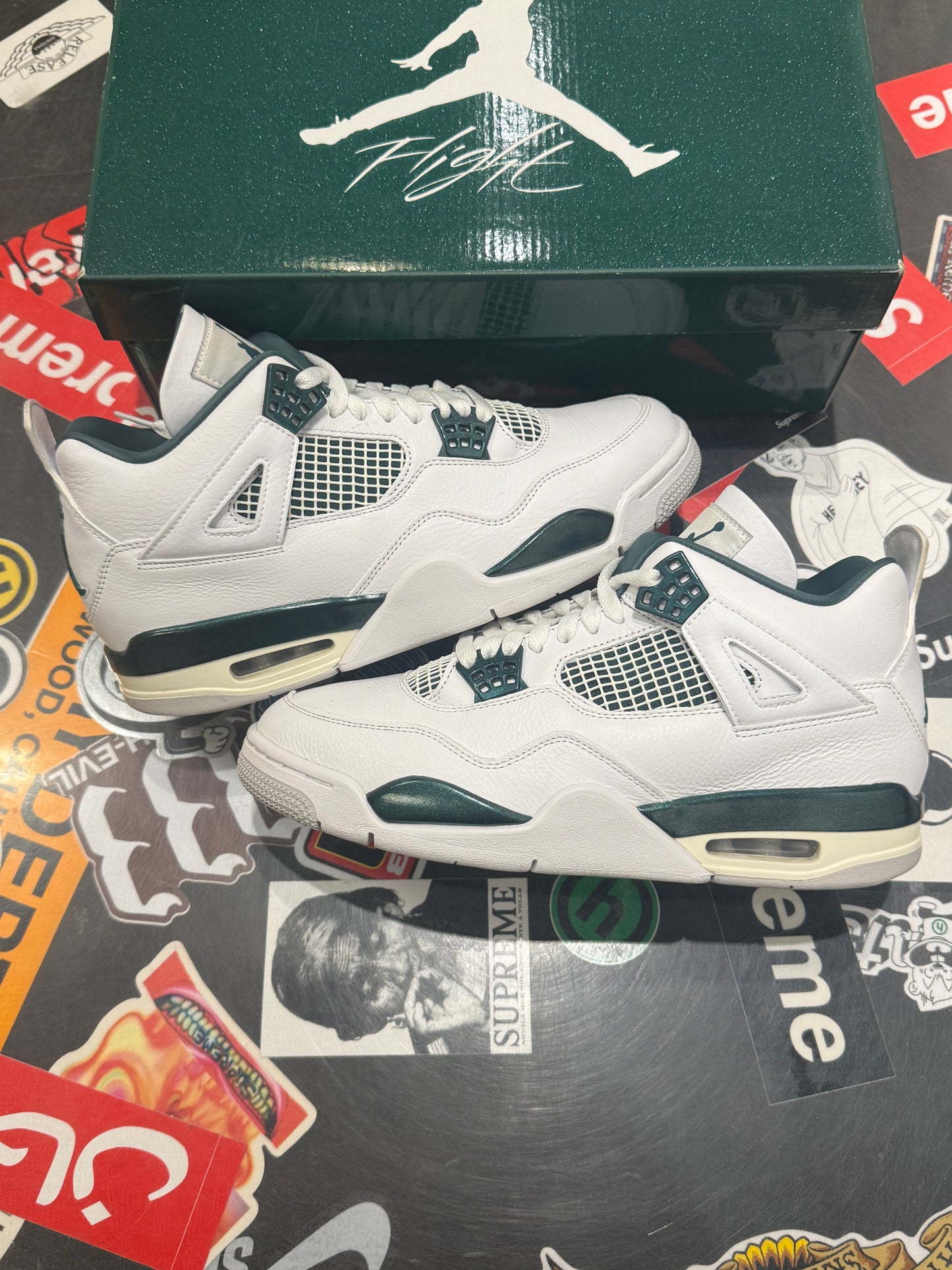 Jordan 4 Oxidized Green
