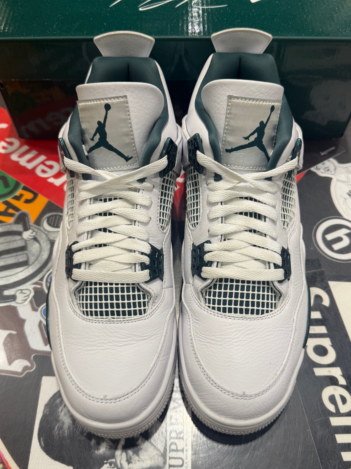 Jordan 4 Oxidized Green
