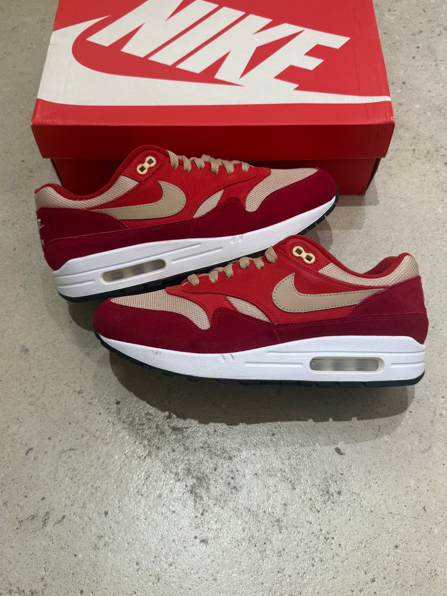 Air Max 1 Curry Pack (Red)