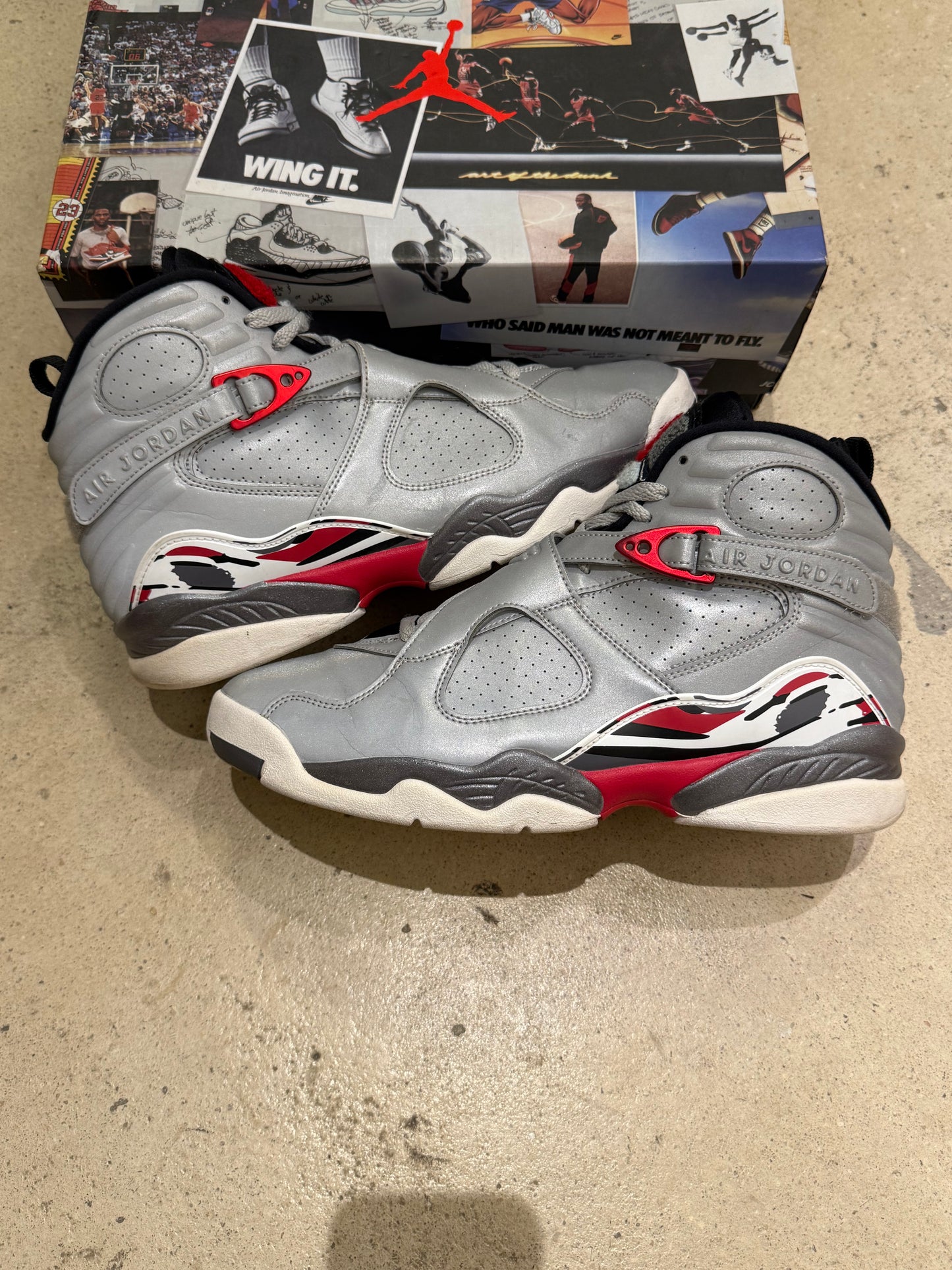 Jordan 8 Reflection Of a Champion