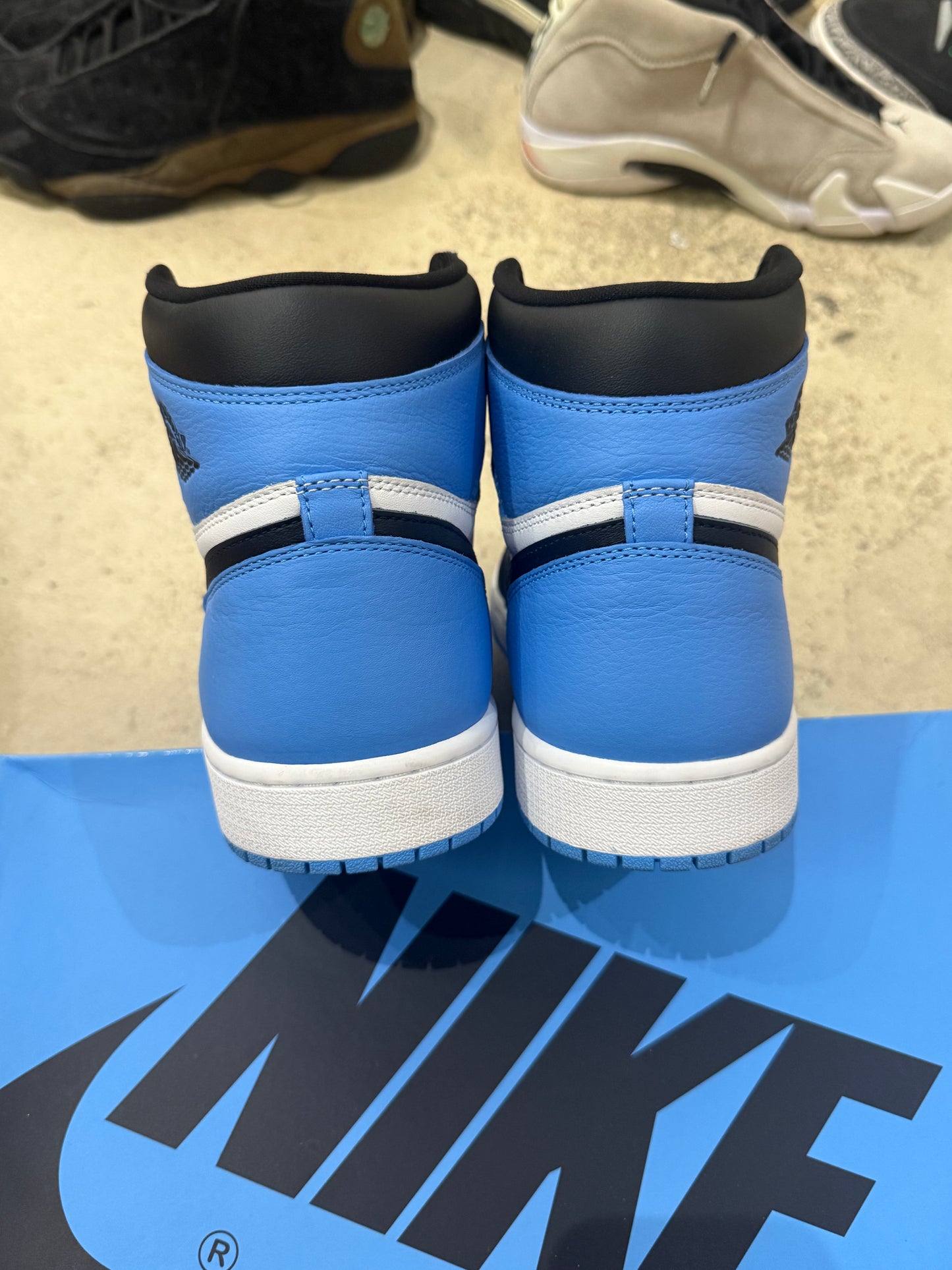 Jordan 1 UNC Toe