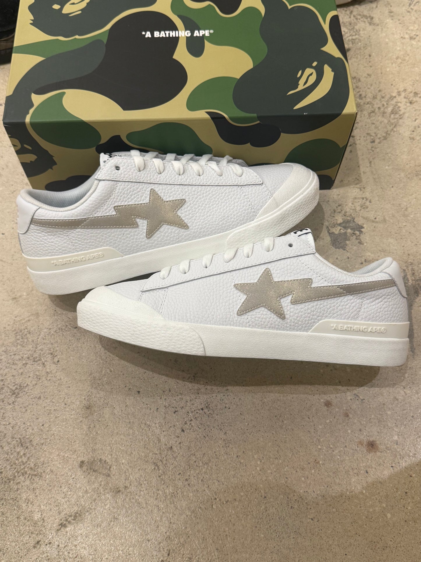 Bape MadSTA White