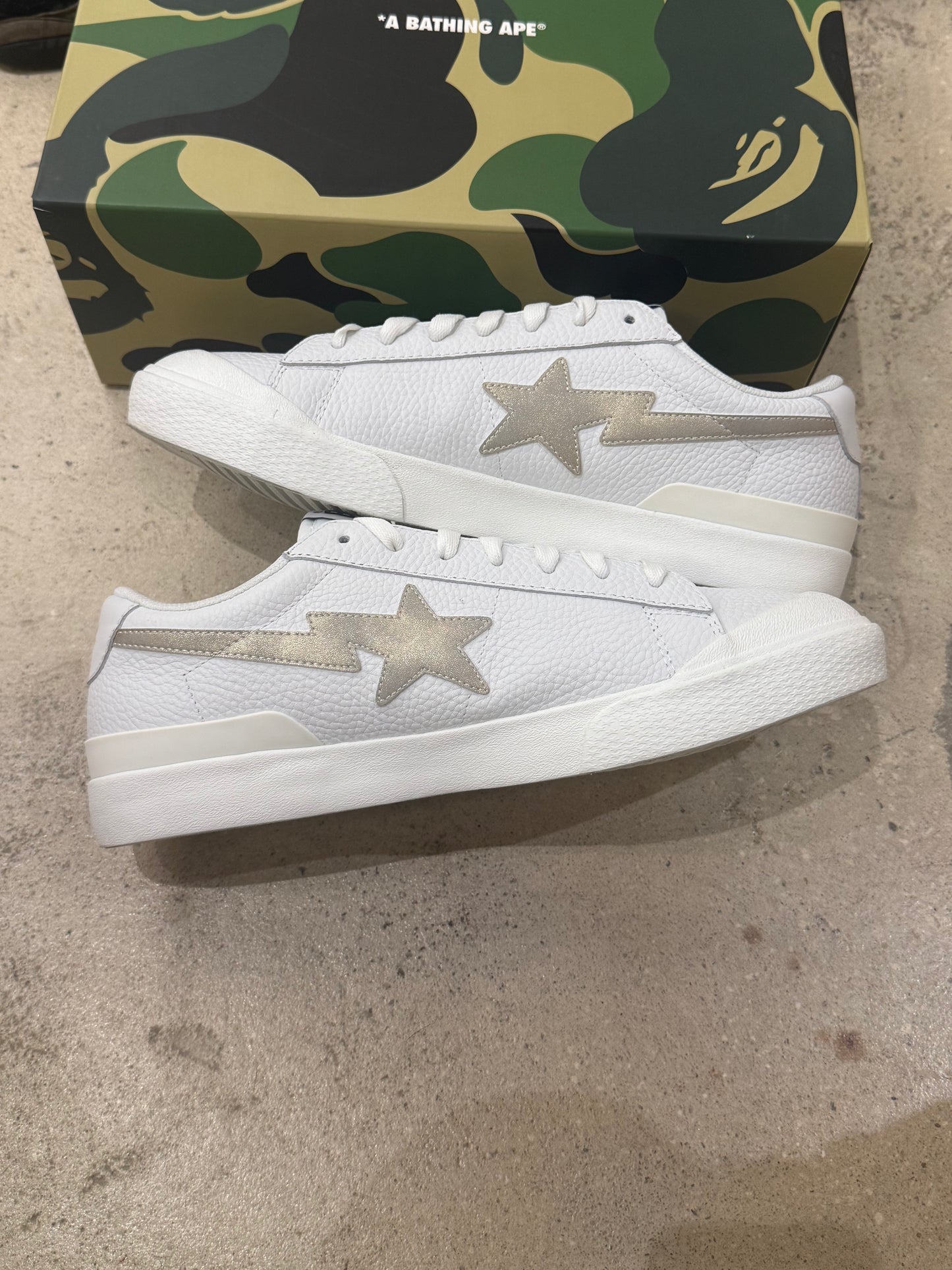 Bape MadSTA White