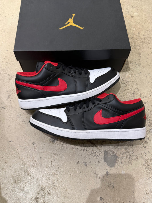 Jordan 1 Low White Toe