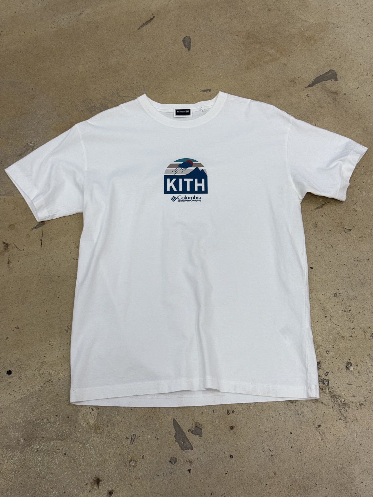 Kith Columbia Tee Blue