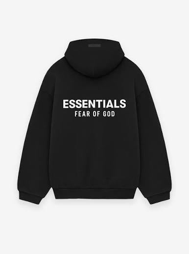 Essentials Hoodie Black/ White
