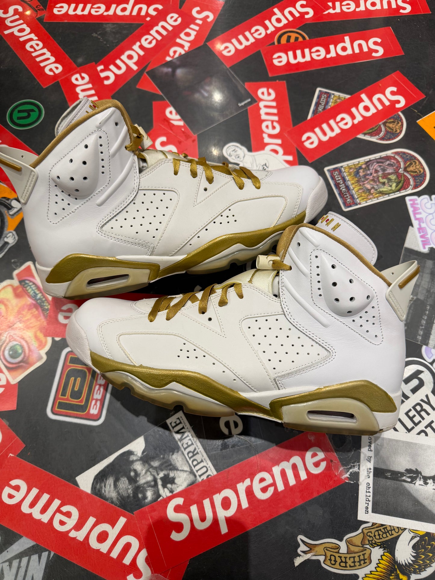 Jordan 6 Golden moments