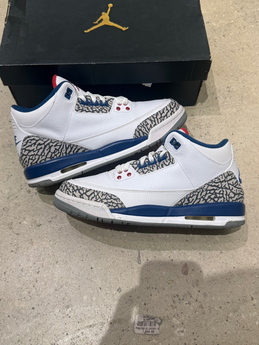 Jordan 3 True Blue