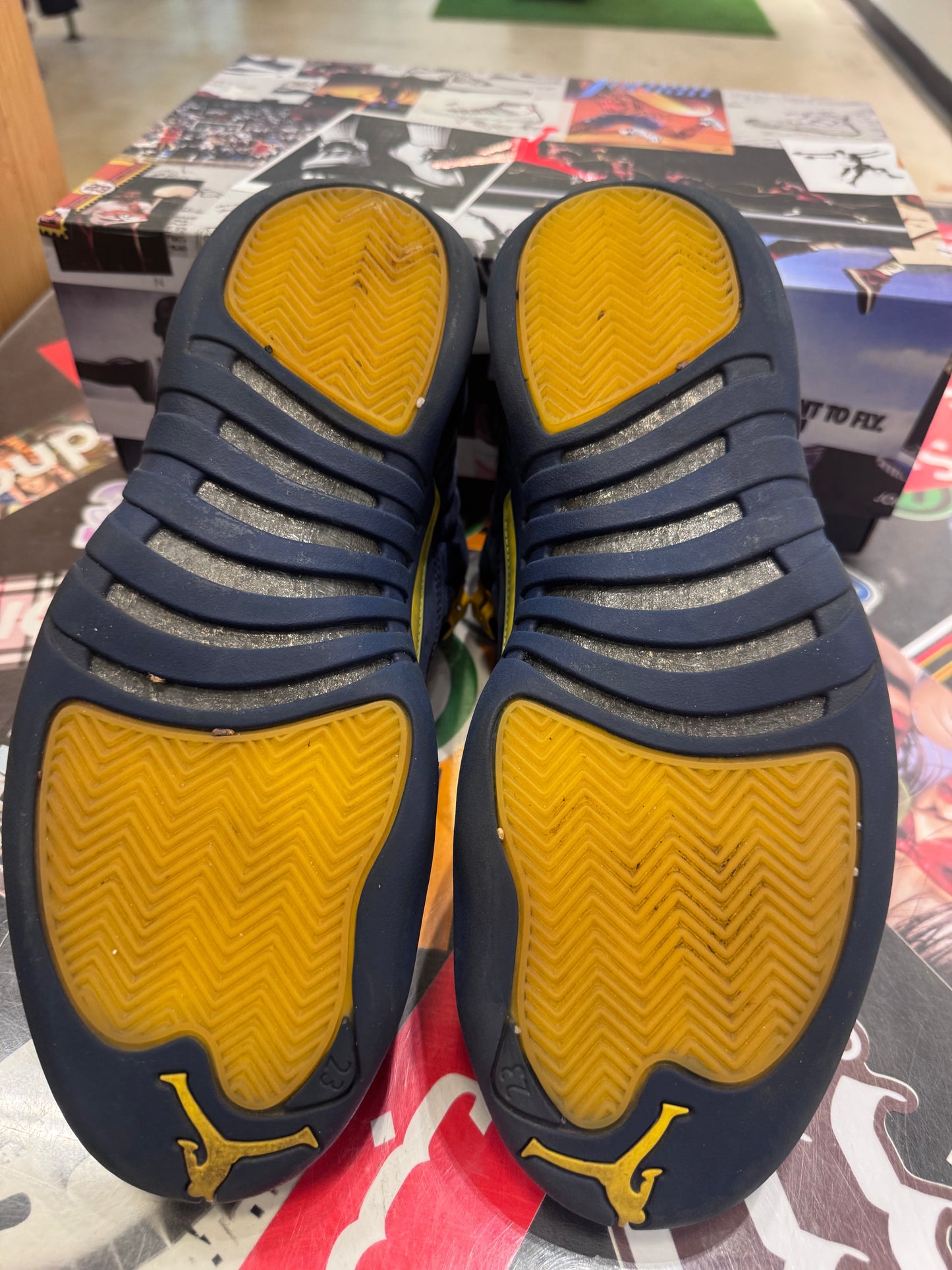 Jordan 12 Michigan